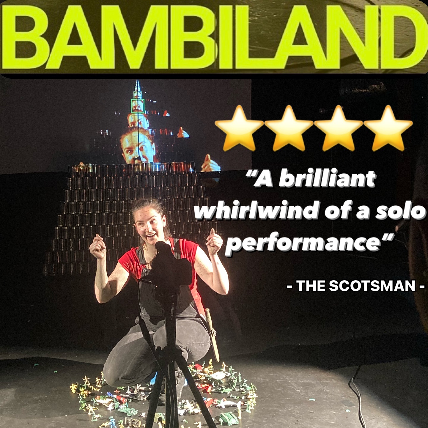 Picture of Jelena Basic on stage during show Bambiland